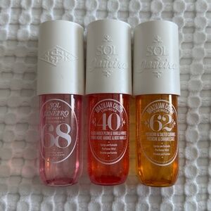 Sol de Janeiro Brazilian Crush Cheirosa Body Mist Bundle – 3 Bottles, Used